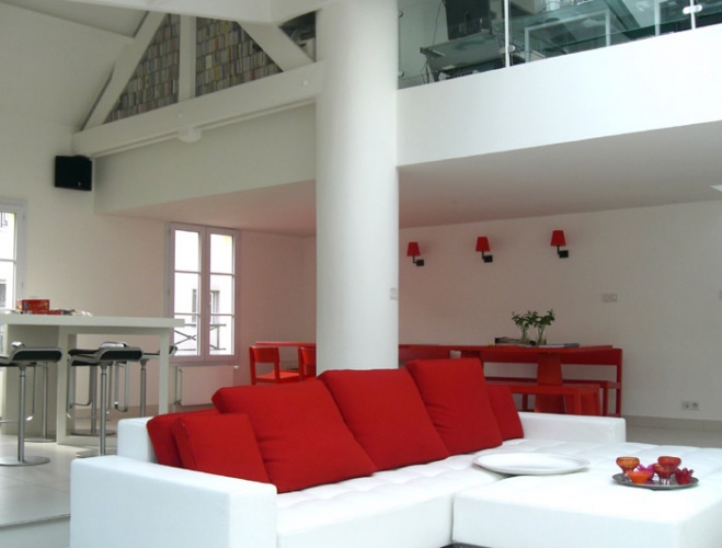 Loft contemporain